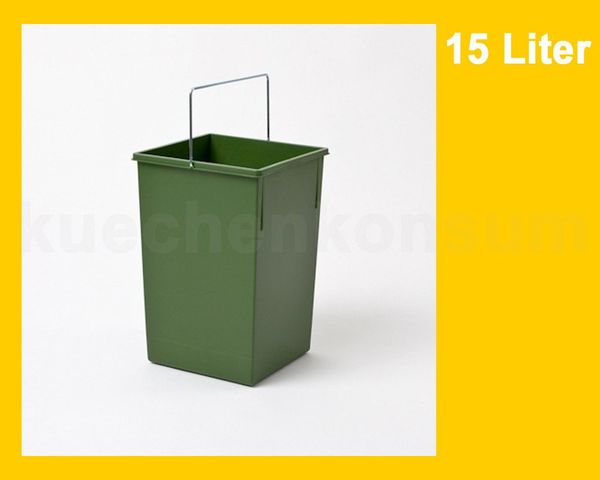 HAILO Inneneimer 15 Liter EH350 in grün für AS Tandem / Ersatzeimer