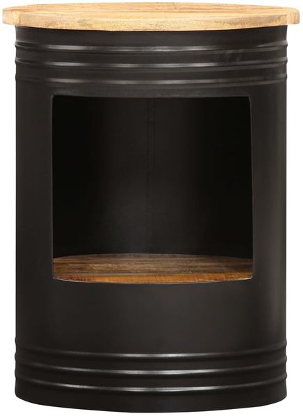 Couchtisch, Sofatisch 43x55 cm Massivholz Mango