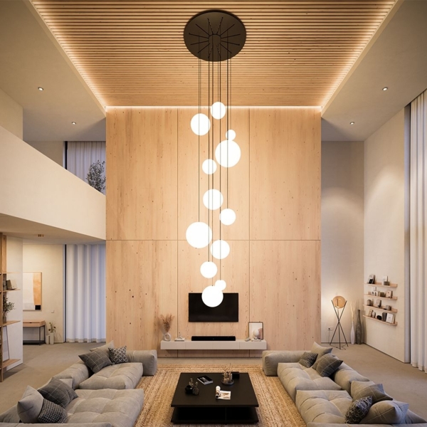 s.luce Orb Galerieleuchte 12-flammig Modular Weiß Bild 8