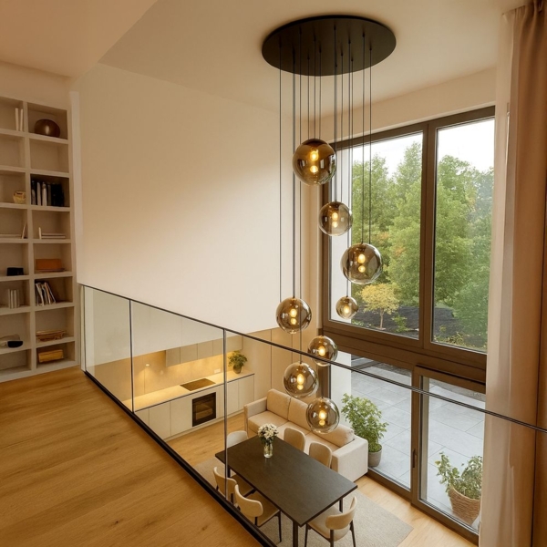 s.luce Orb Galerieleuchte 12-flammig Modular Weiß Bild 6