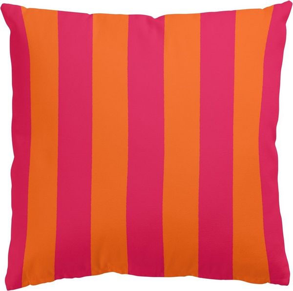 Bilderdepot24 Dekokissen drinnen Kissenhülle/ Sofakissen/ Zierkissen pink Muster Pop Art, Bezug mit / ohne Füllung Zierkissen Outdoor Sofa Bett