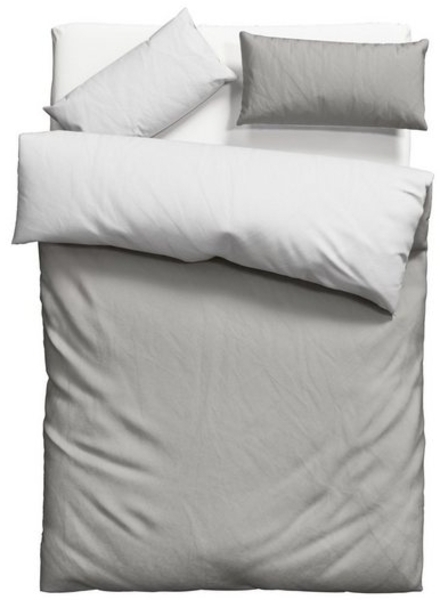 my home Bettwäsche Desner2, Microfaser, 2 teilig, Premium Qualität, sehr weich, uni, ab 135x200 cm Bild 4