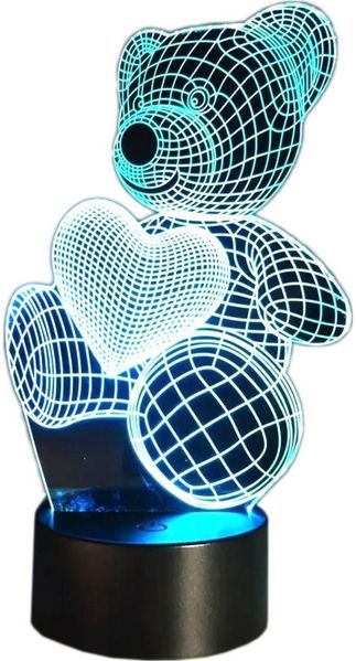 ATL ZD98J Nachtlicht Eis 3D LED