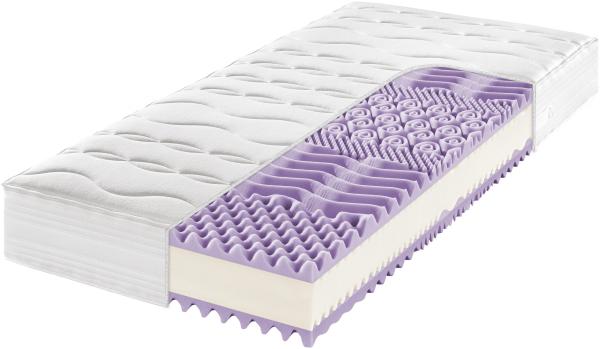 Frankenstolz Matratze Natura KS - 7-Zonen-Pori-cel®-Schaumkern H4 90 x 190 cm