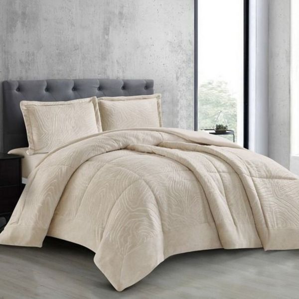 alesvelt Tagesdecke Set Nazli Überwurf Decke 3-Teilig 240 x 250 cm 2-Personen