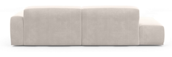 TRENDMANUFAKTUR Ecksofa Braga, mit hochwertigem Kaltschaum, L-Form, in Cord erhältlich, 2 Teile, modernes Sofa, Couch mit hohem Sitzkomfort, 275/72/160 cm (B/H/T) Bild 3