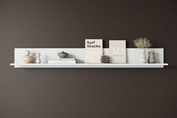 Home affaire Wandboard Wandregal Vera, 1-tlg, ideal für Deko & Bücher, 138x23x18 cm, hängend