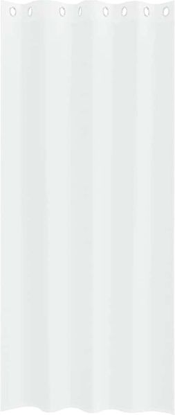 vidaXL Voile-Vorhang mit Vorhängen 2 pcs Weiß 225 x 140 cm Polyester 4107984 Bild 4