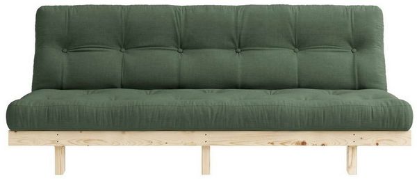 Karup Design Schlafsofa Lean 200 Schlafsofa, Gästebett, Sofa mit Futonmatratze, 2 Teile, Inkl. Futonmatratze, Liegefläche 130x200 cm, FSC® zertifizierte Kiefer