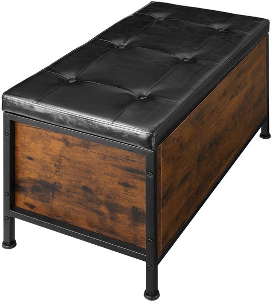 tectake Sitzhocker Sitztruhe, Industrial Style Bild 5