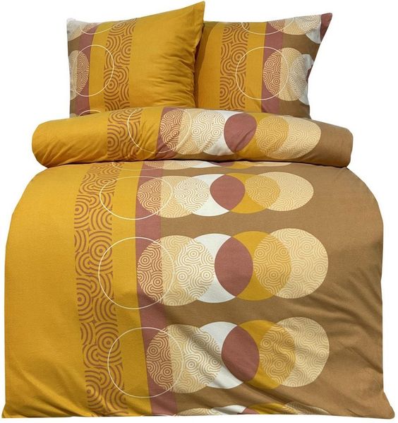 Leonado Vicenti Bettwäsche Fleece Winter 135x200 80x80 warm, Fleece, 2 teilig, sehr flauschig und gemütlich, dicht gewebt aus feinen Fasern