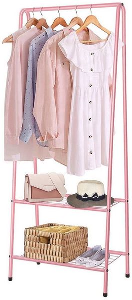 Youyijia Kleiderständer Clothes Rack 2 Shelves for Shoes and Boxes