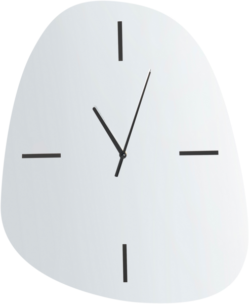 Wanduhr ALMANSA 45 cm Silber