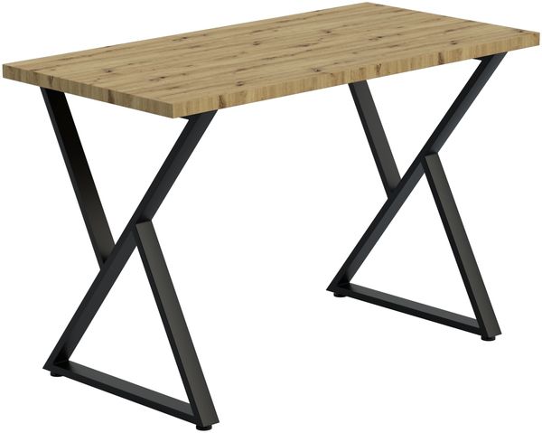 Esstisch Chicago 120 Eiche Artisan – Moderner Esszimmertisch in Holzoptik für 4-6 Personen