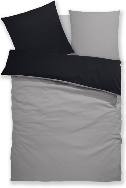 OTTO home Bettwäsche Desner2, Microfaser, 2 teilig, Premium Qualität, sehr weich, uni, ab 135x200 cm