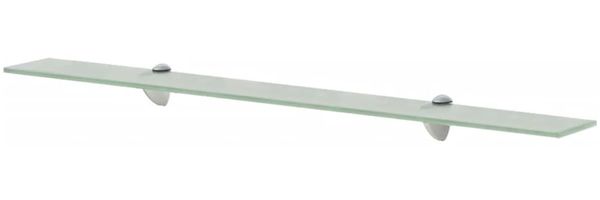 vidaXL Schwebende Regale 2 Stk. Glas 90x10 cm 8 mm [3051516] Bild 2