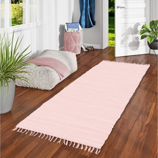 Pergamon Läufer Baumwolle Natur Teppich Läufer Jolly Cotton, Rechteckig, Höhe: 5 mm Bild 5