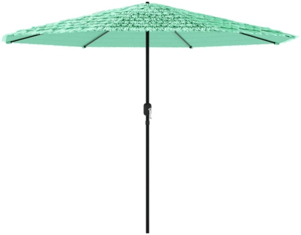 vidaXL Sonnenschirm mit Stahlmast Grün 388x388x248 cm 4005115