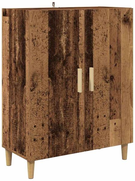Sideboard, Kommode Altholz 70 x 34 x 90 cm Holzwerkstoff j823p