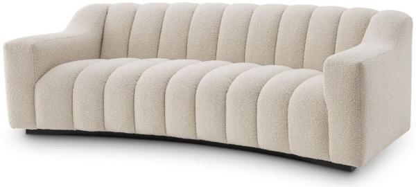 EICHHOLTZ Sofa Kelly S Bouclè Cream