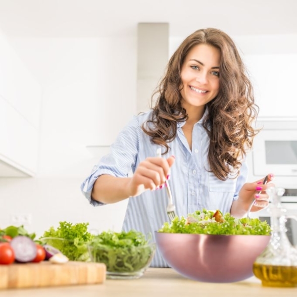 3 x Salatschüssel Edelstahl Ø 31,5 cm Bild 3