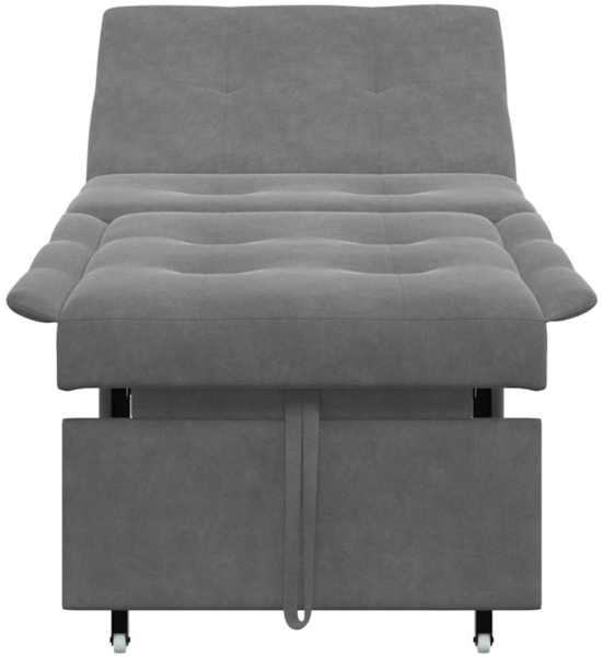 vidaXL Schlafsofa Dunkelgrau 67 x 194 x 82 cm 42008609 Bild 4