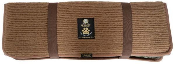 Hundebett Travel aus Merinowolle 60x80 cm Farbe: Braun | Größe: 60x80