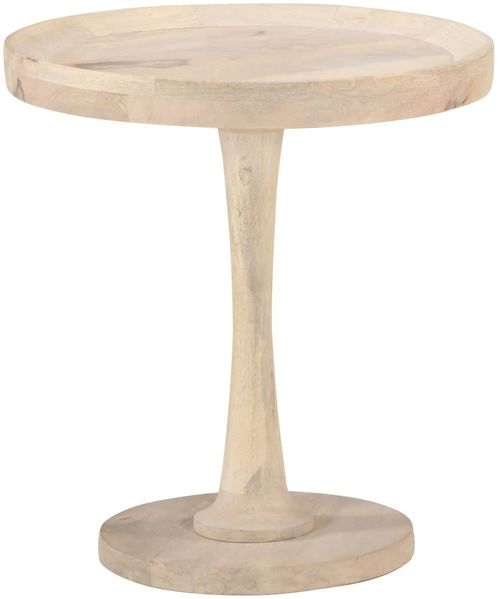 vidaXL Beistelltisch Ø50x55 cm Mango Massivholz 320599