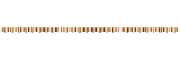 vidaXL Markisenvolant Gelb und Grau Gestreift 6 m 367815 Bild 3