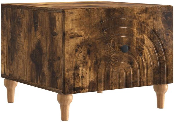 vidaXL Couchtisch Geräucherte Eiche 49 x 50 x 40 cm Holzwerkstoff 894280