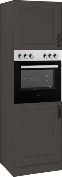 wiho Küchen Backofenumbauschrank Erla, TOPSELLER 60 cm breit mit Kassettenfront