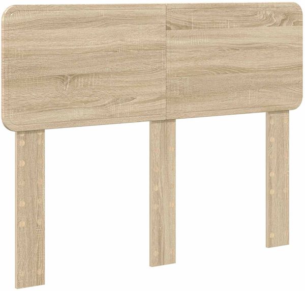 vidaXL Bettrahmen mit Kopfteil Sonoma-Eiche 120 x 200 cm Holzwerkstoff 3412201 Bild 7