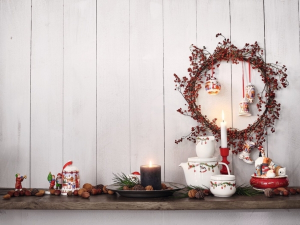 Hutschenreuther Platte 36cm oval Nora Christmas