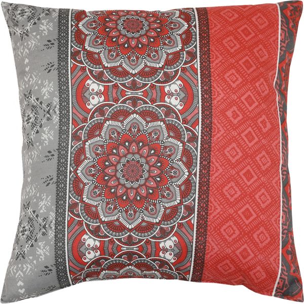 GO-DE Dekokissen Klara 48 x 48 cm rot