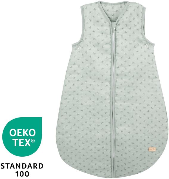 roba Babyschlafsack 'Lil Planet' 90 cm - Bio-Baumwolle - GOTS & Oeko Tex 100 - Frosty Green Bild 7