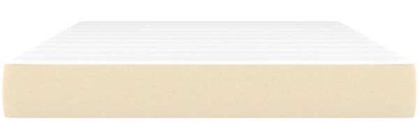 vidaXL Taschenfederkernmatratze Mittel Creme 140x200x20 cm Stoff 347799 Bild 3