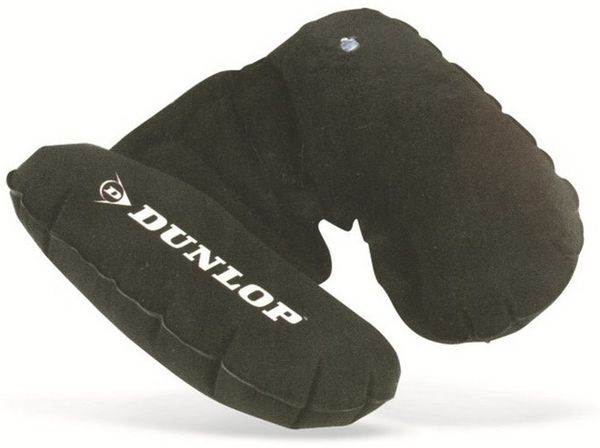 Nackenkissen Nackenhörnchen aufblasbar Reisekissen Dunlop Stützkissen Kissen