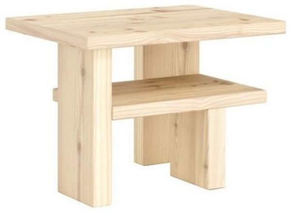 Karup Design Beistelltisch Japan Side Table, kompakt, stilvoll, funktional, Made in Europe, vielseitig einsetzbar, aus massivem FSC®-zertifiziertes Massivholz