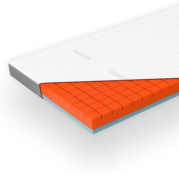 Matratzenauflage eazzzy Premium Cube Topper Matratzentopper Allergikerfreundlich Genius, 180x200 cm 140x200 cm und weitere Größen