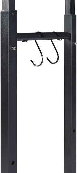 Kaminholzregal Kasan verstellbar H100-150xB40-65xT25cm [en. casa] Bild 5