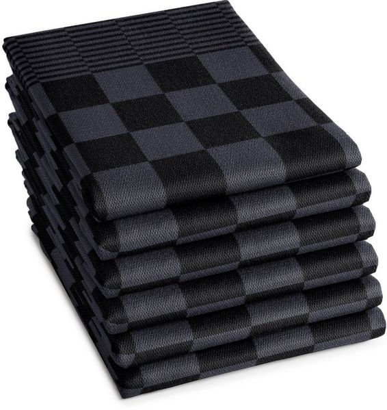 DDDDD Geschirrtuch Barbeque, 65x65 cm, aus 100% Baumwolle, Jacquard-Gewebe, (Set, 6-tlg), optimale Feuchtigkeitsaufnahme und langlebige Qualität