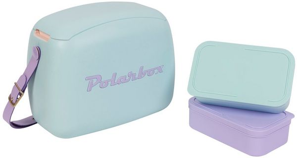 Kreher Frischhaltedose Kühlbox Polar 6 Liter mit 2 Lunchboxen (Farbe wählbar)