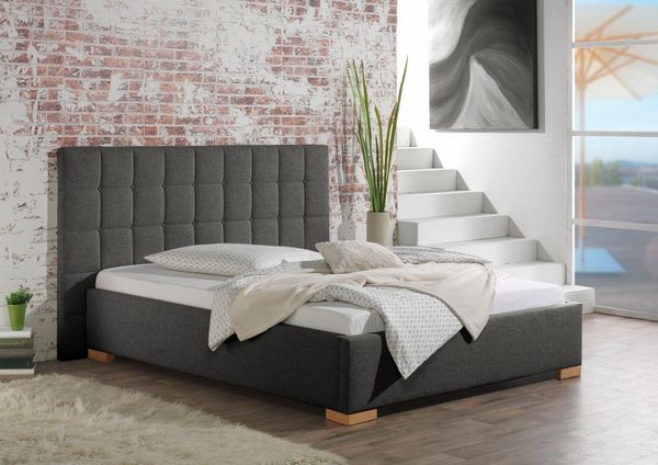 Maintal Polsterbett Cueno, mit und ohne Matratze in 2 Ausführungen, Steppung mit Knopfheftung