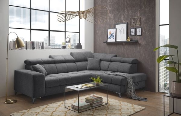 Ecksofa mit Schlaffunktion Sydney - ED Exciting Design