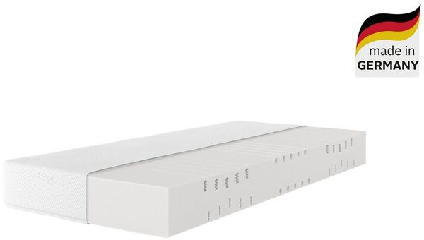Komfortschaummatratze Ronny, 7 Zonen Matratze 90x200 cm, 140x200 cm & weitere Größen, my home, 17 cm hoch, Matratzen H2/H3/H4, ergonomisch, atmungsaktiv