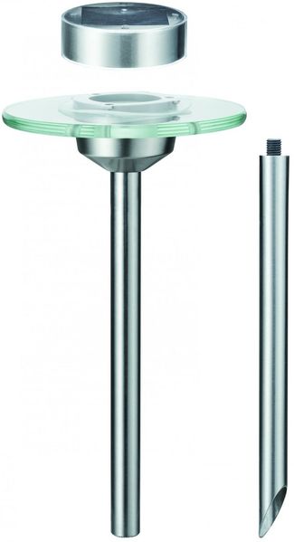 Paulmann No. 93764 Outdoor Solarspieß Special Line Ufo LED Edelstahl Klar, 1er Set Bild 6