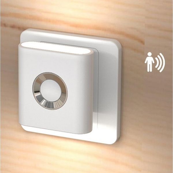 VIVIHEYDAY LED Nachtlicht LED-Bewegungssensor-Nachtlicht, Plug-in Wandleuchte, für Schlafzimmer/Flur/Treppenhaus