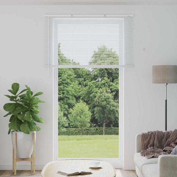 vidaXL Venetianer Jalousie Weiß 213 x 130 cm PVC 42003728