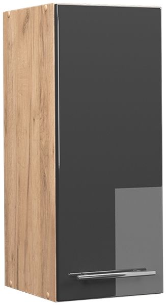 Hängeschrank Fame-Line Anthrazit Hochglanz 30 cm Vicco