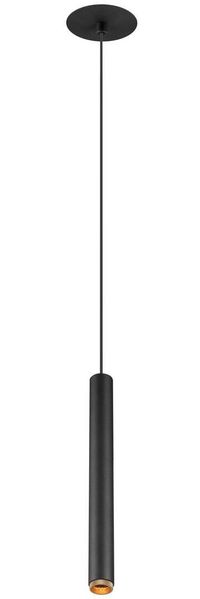 SLV GRIP! S, Pendelleuchte, PHASE, Pendellänge 200 cm, 2700 K, 29°, schwarz / gold - Pendelleuchten